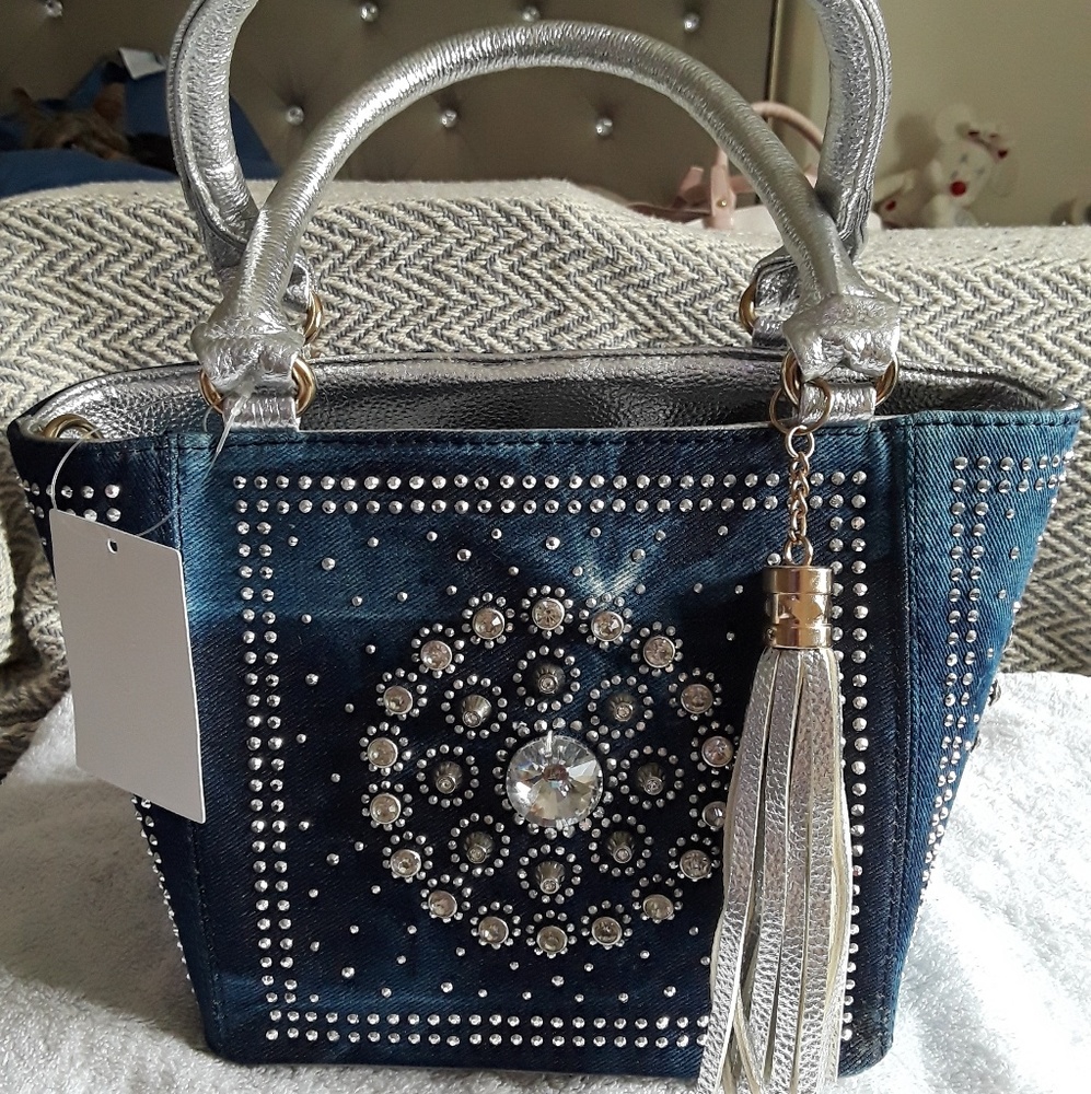 Denim purse